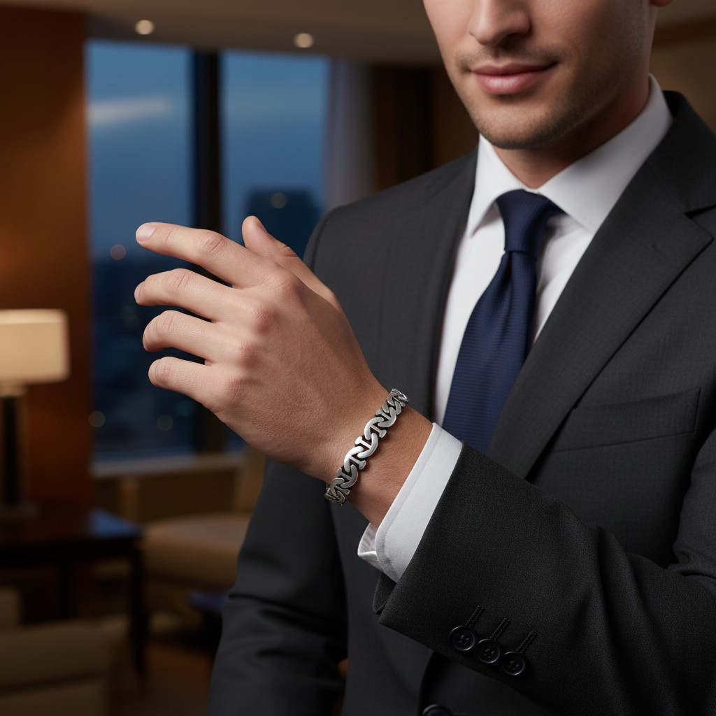 MEN IN SILVER