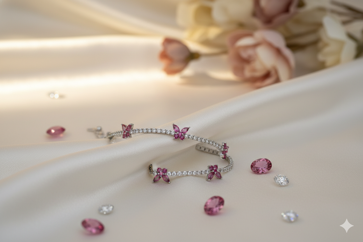 Enchanted Butterfly Tennis Bracelet.