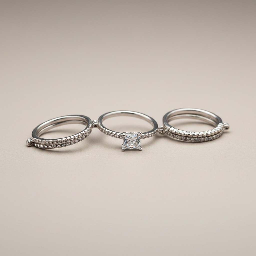 Infinite Wrap Multi-Band Statement Ring