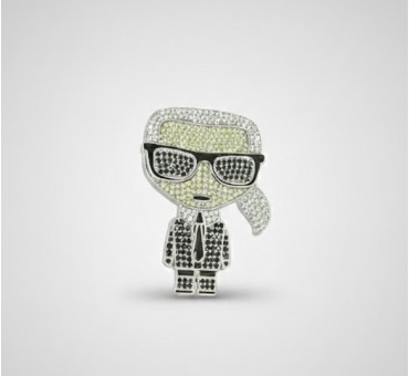 The "Iconic Visionary" & Pavé Zirconia Brooch