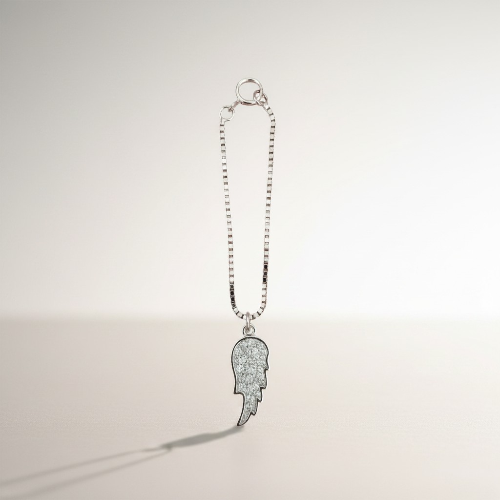 Angel Wing Watch Charm