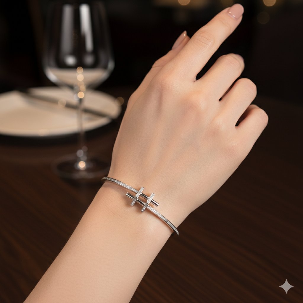 The Lumina Grid Bracelet