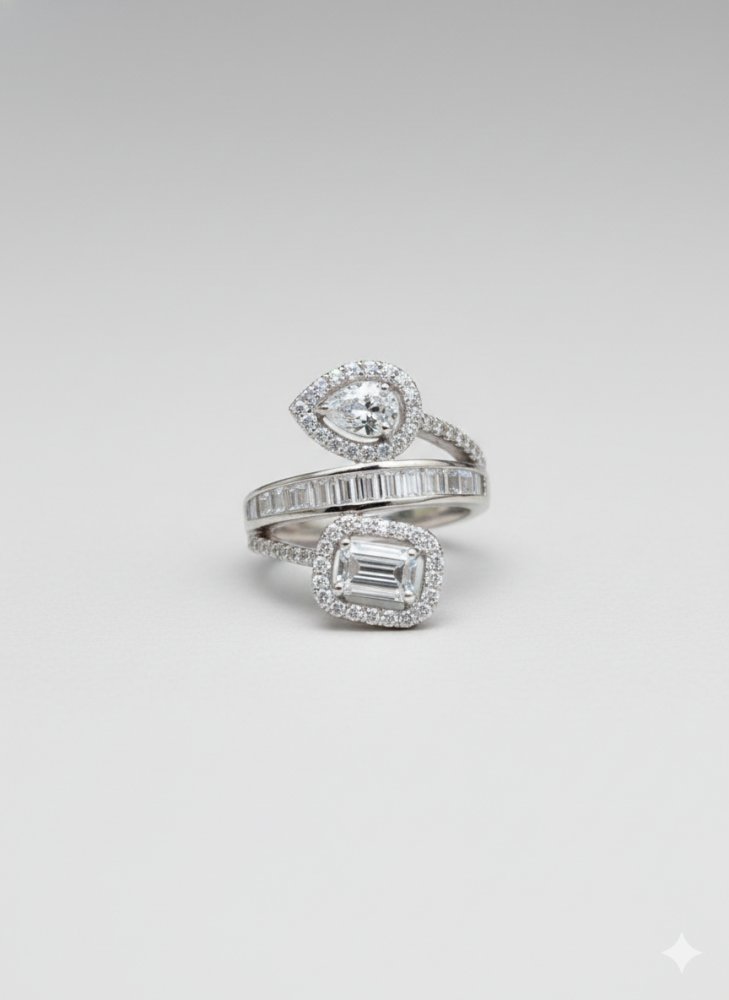 The Trinity Spiral Ring