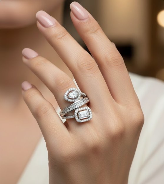 The Trinity Spiral Ring