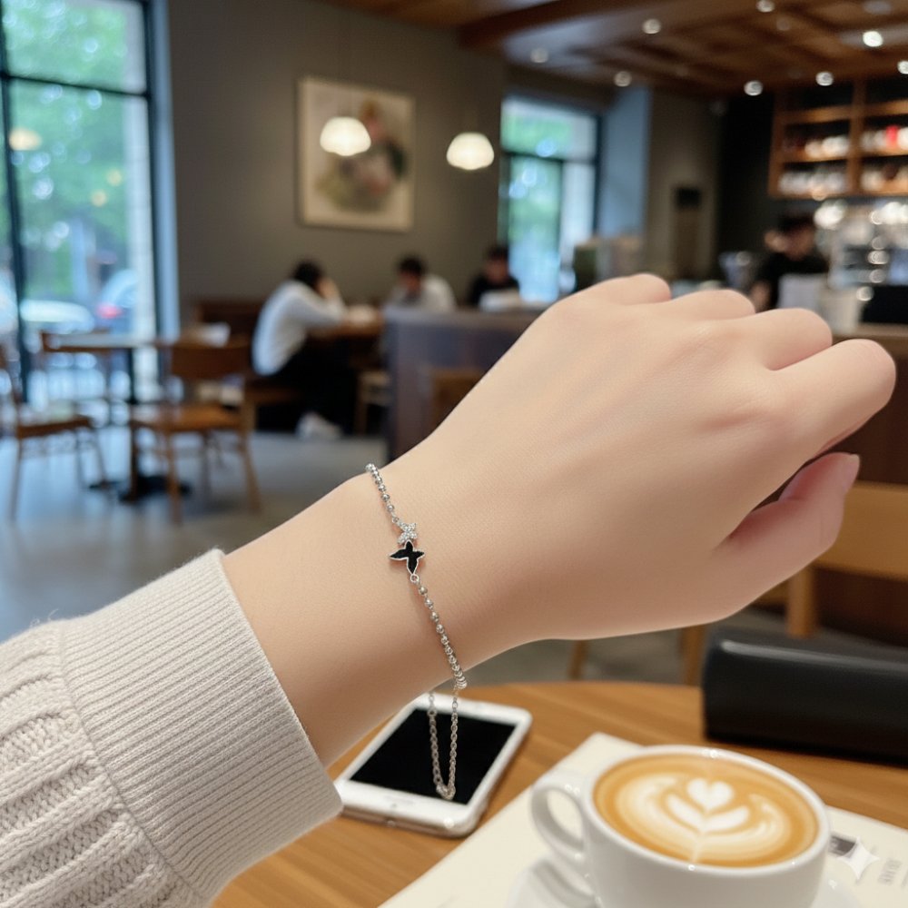 The "Duality" Butterfly Bracelet