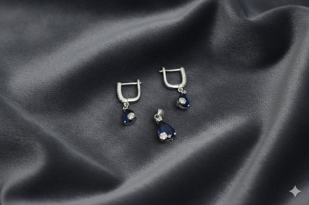 The Royal Indigo Drop