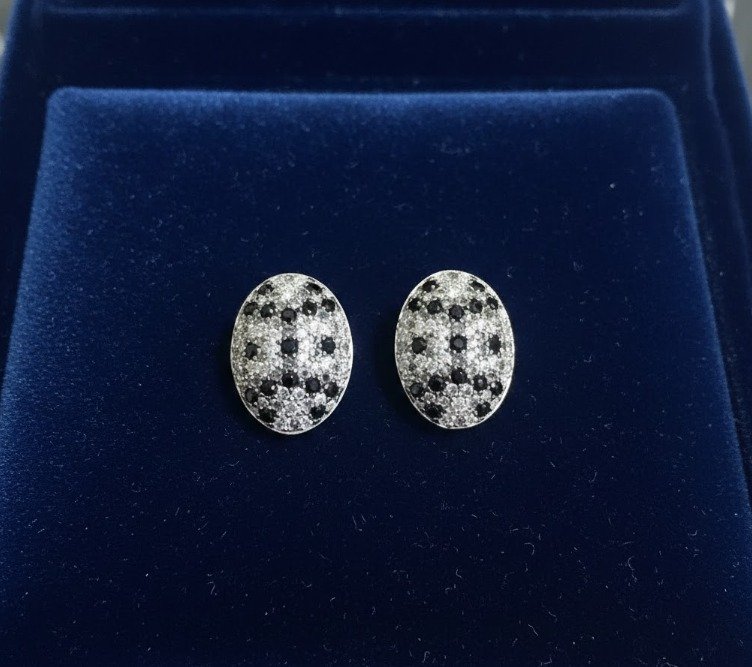 Midnight Mosaic Studs