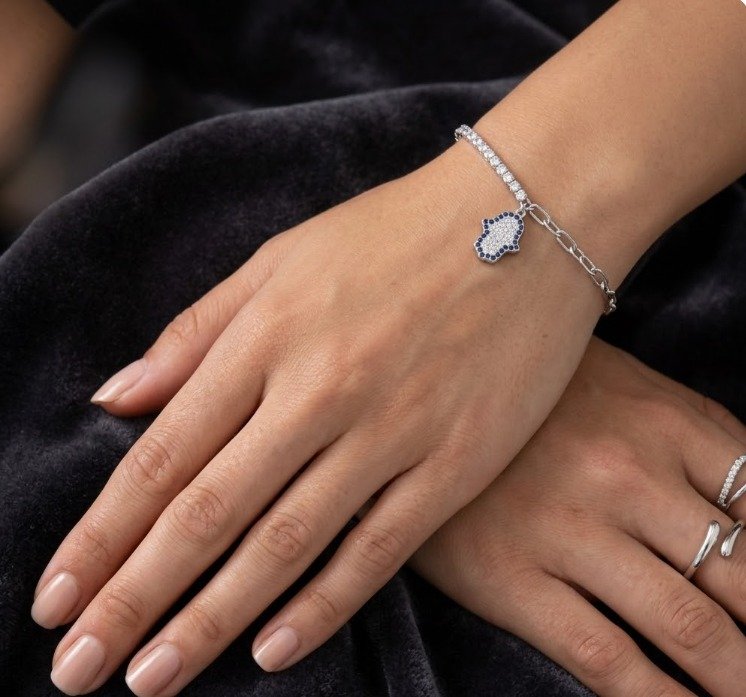 Hamsa Duality Bracelet