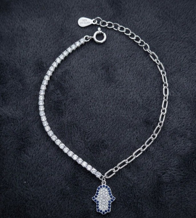 Hamsa Duality Bracelet