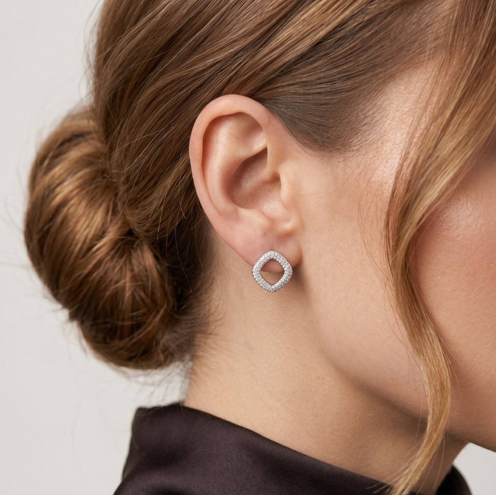 Aura Geometric Studs