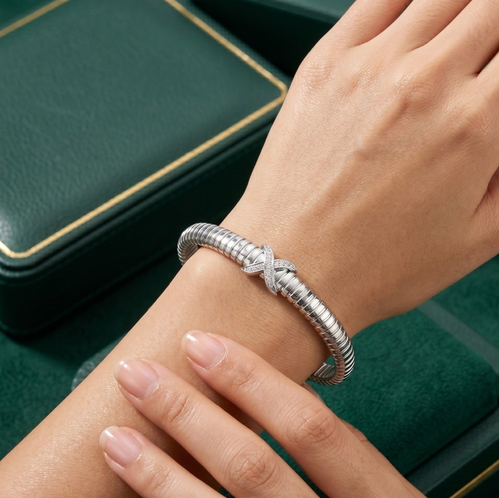 The Infinity Ribbed Kada