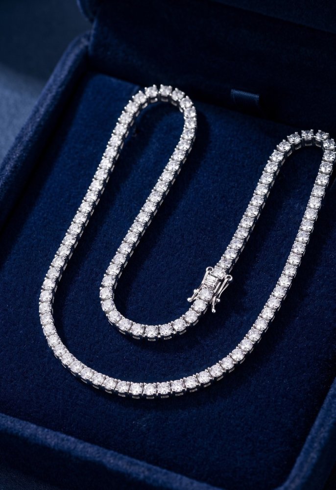 The Stellar Tennis Necklace