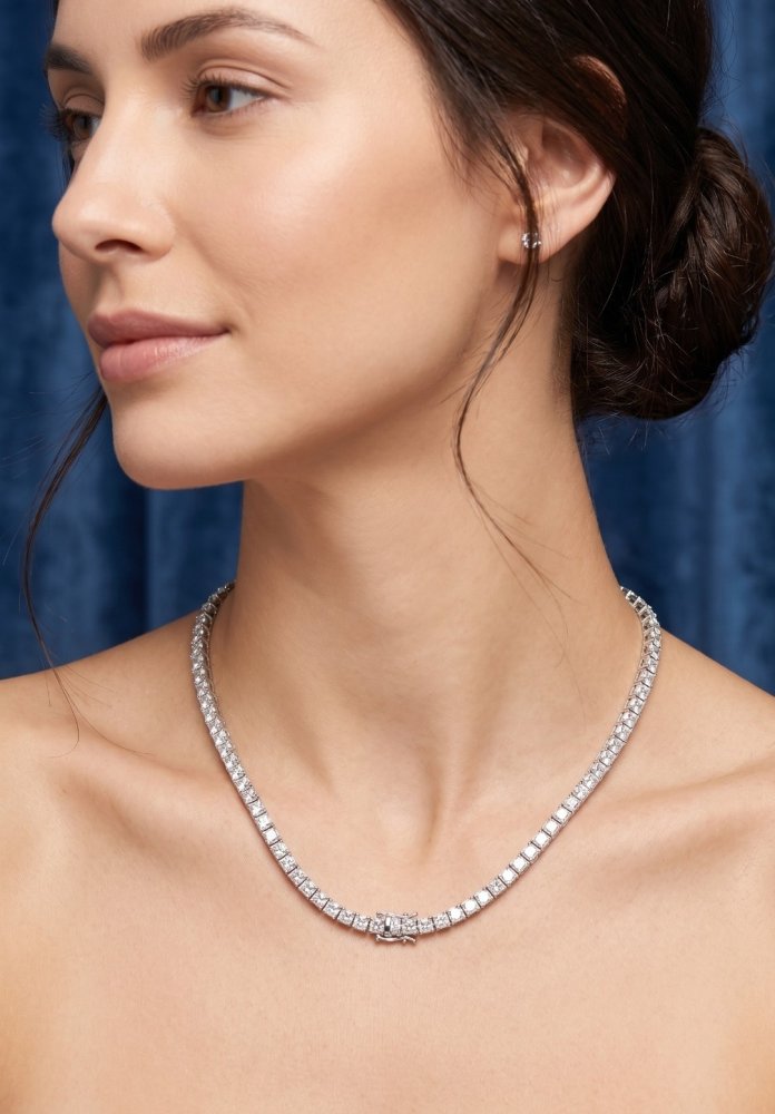 The Stellar Tennis Necklace