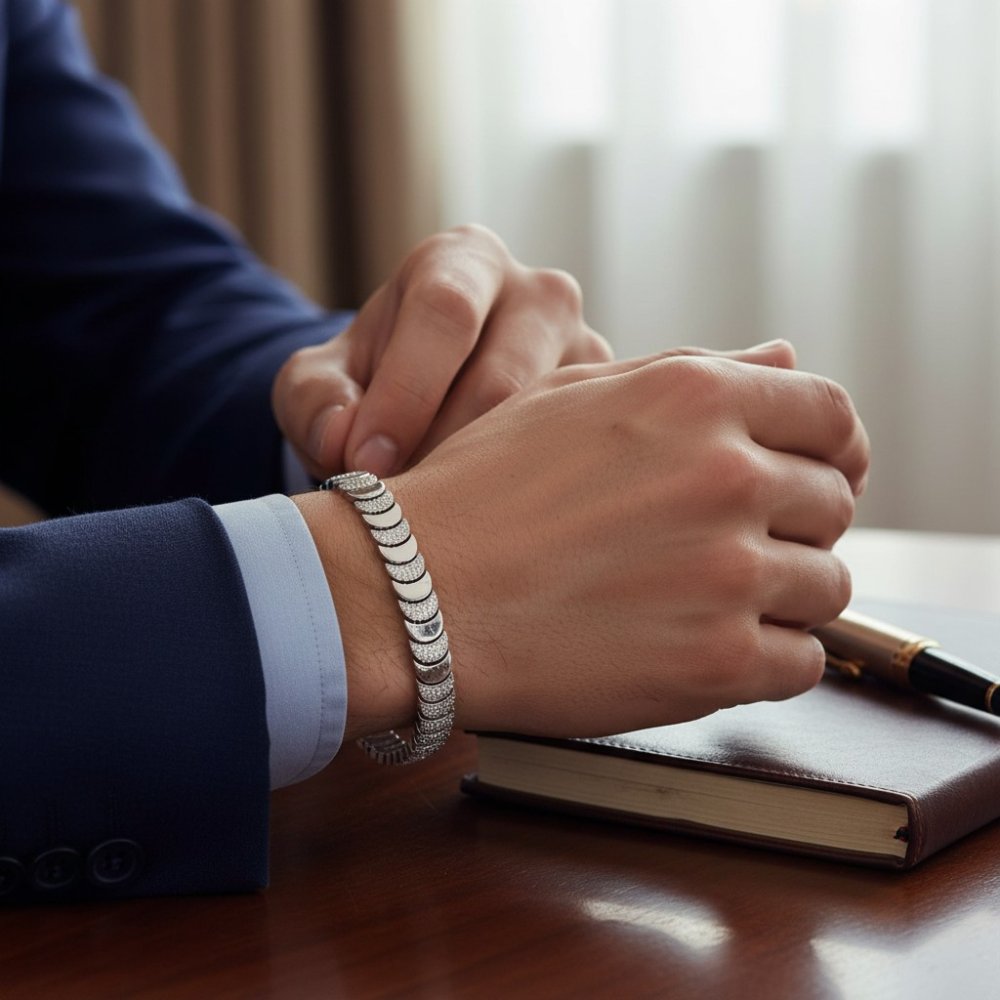 Crescent Link Bracelet