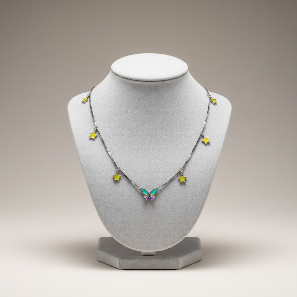 Stellar Butterfly Necklace
