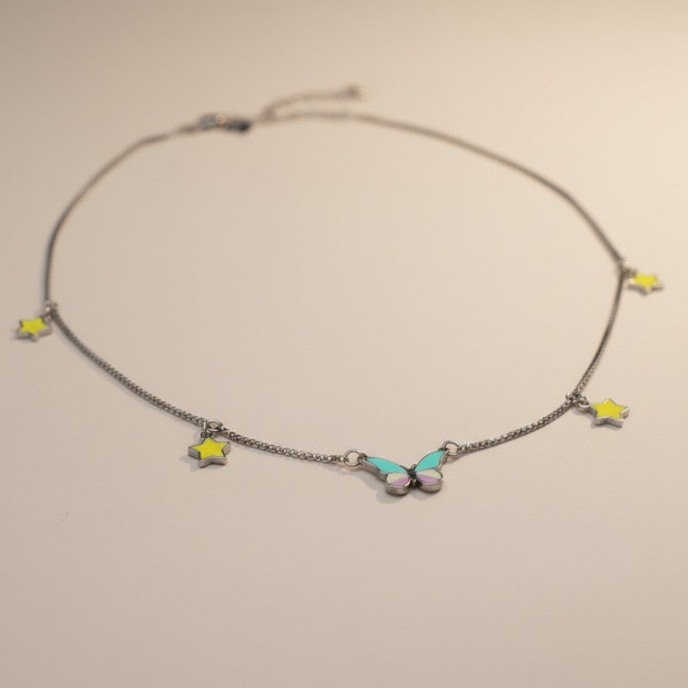 Stellar Butterfly Necklace