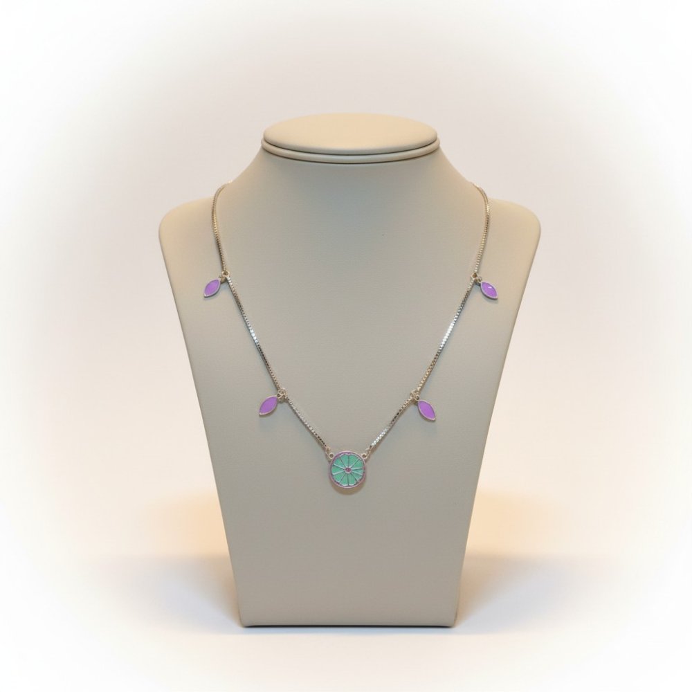 Pastel Flora Necklace