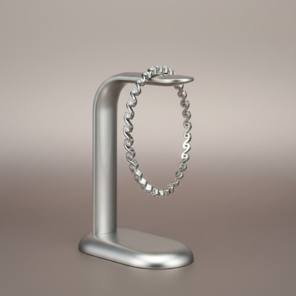 Serpentine Sparkle Bangle