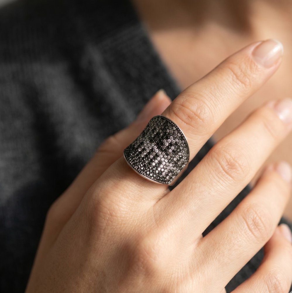 Midnight Galaxy Bold Ring