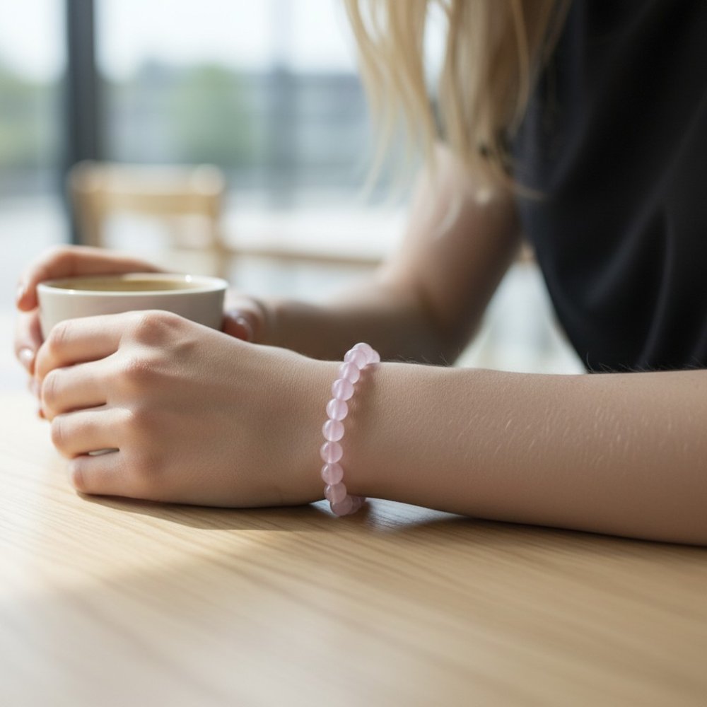Rose Quartz Energy Bracelet