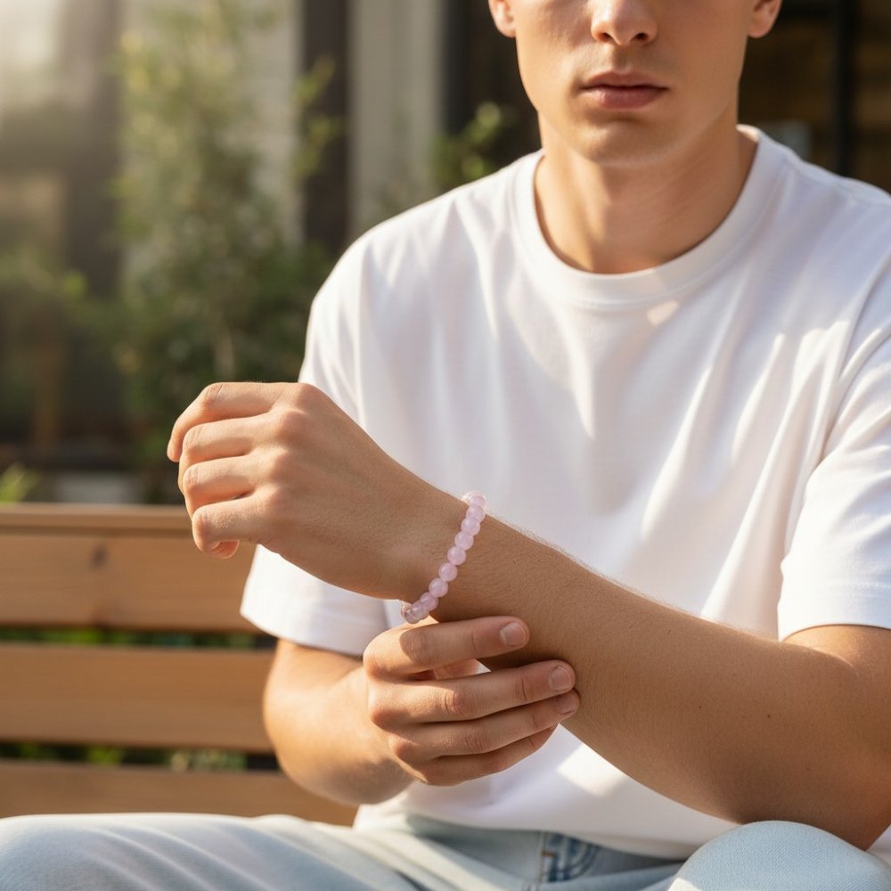 Rose Quartz Energy Bracelet