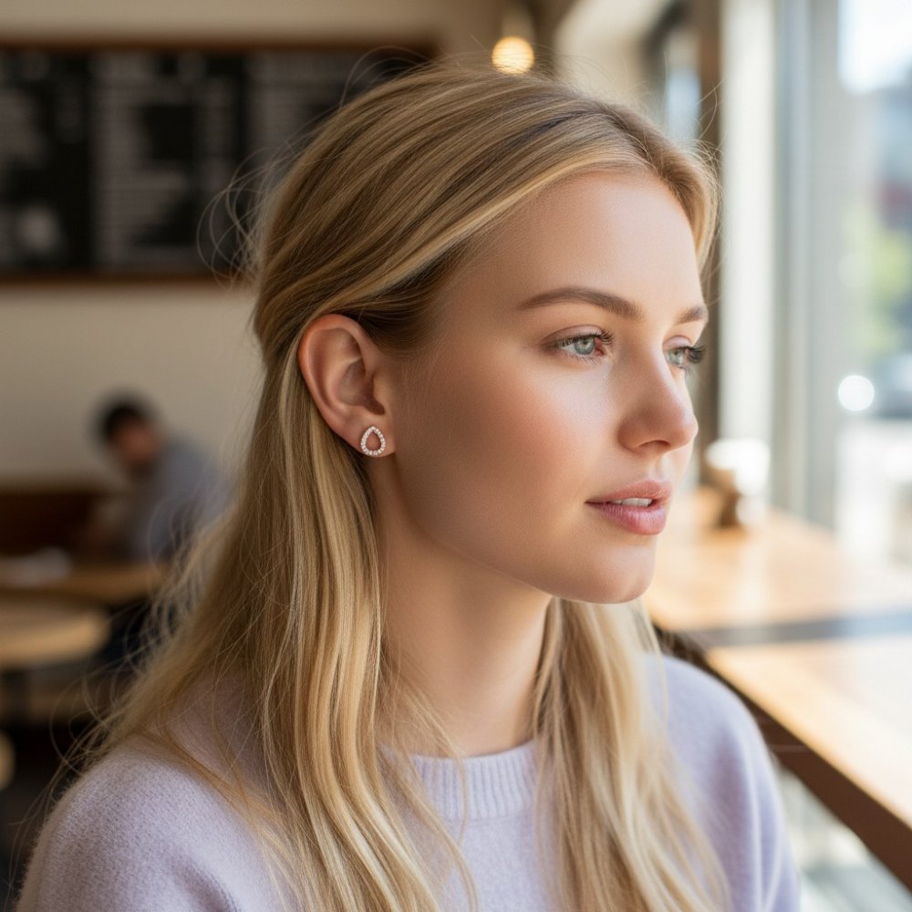 Dewdrop Studs