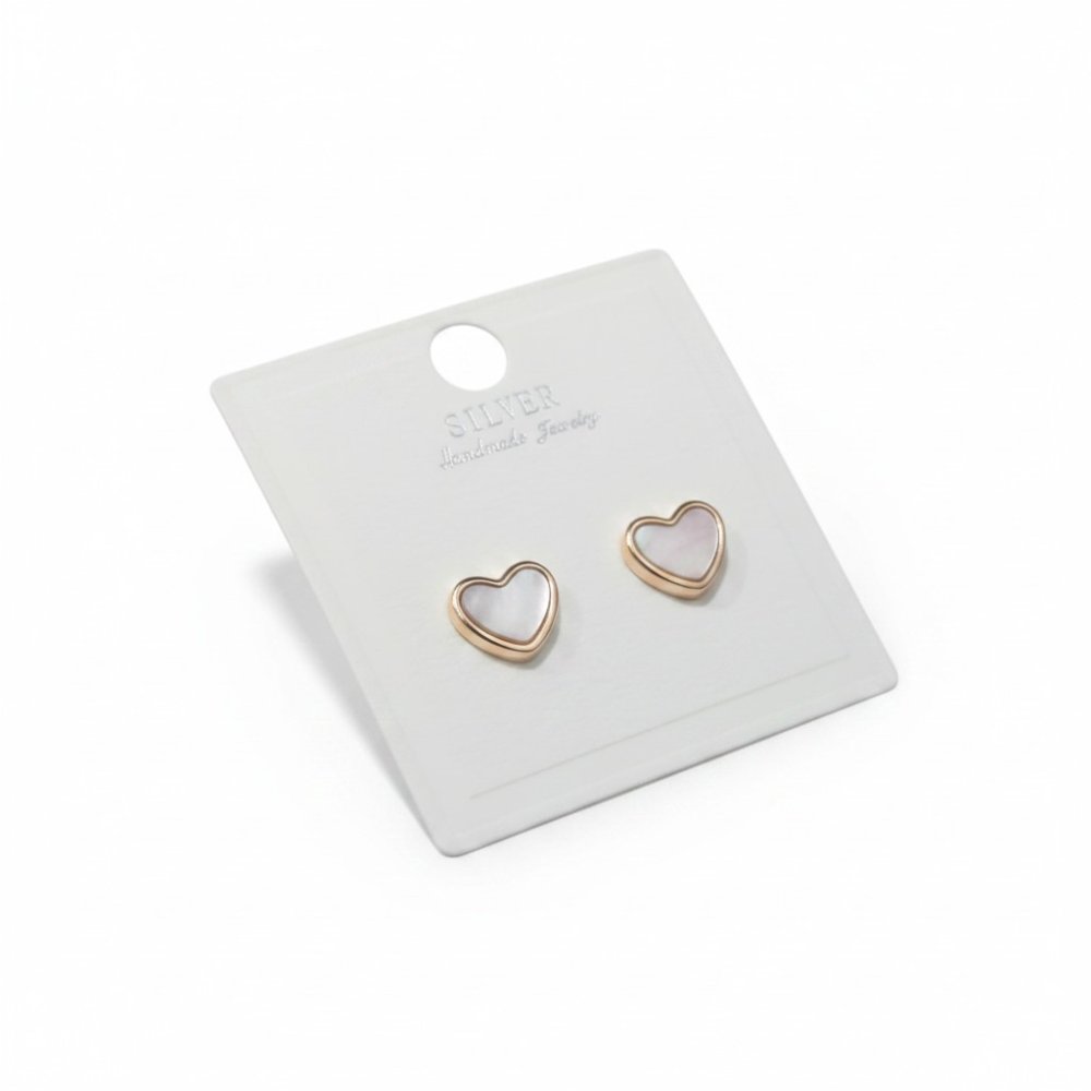Aura Heart Studs