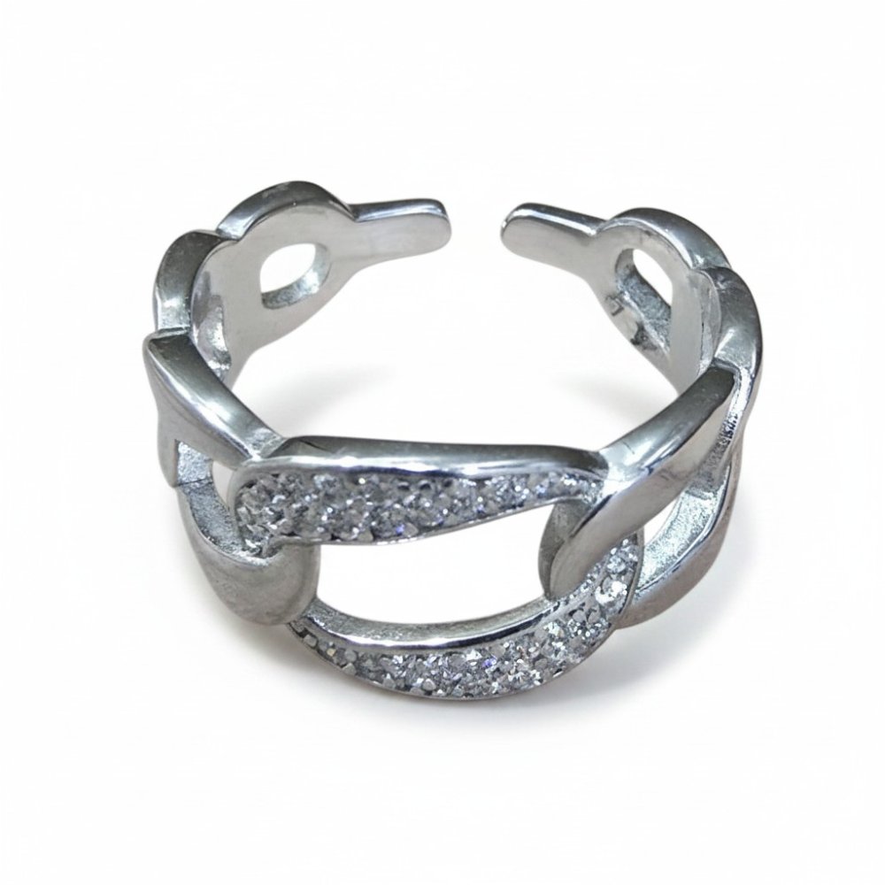 Cuban Glitz Ring