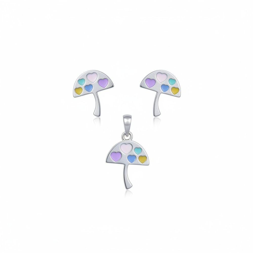 Rainy Hearts Charm