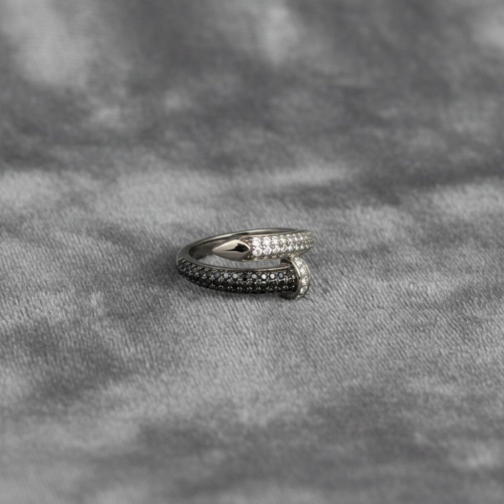 Dual-Tone Nail Ring