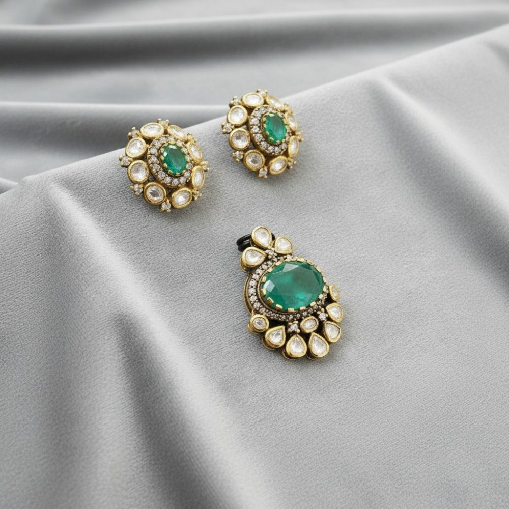 Zuri Emerald Set