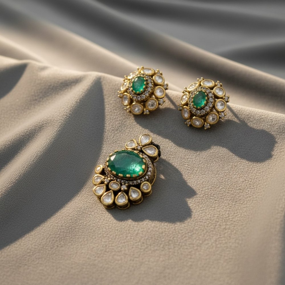 Zuri Emerald Set