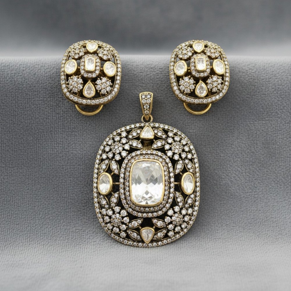 Vintage Royal Moissanite Set