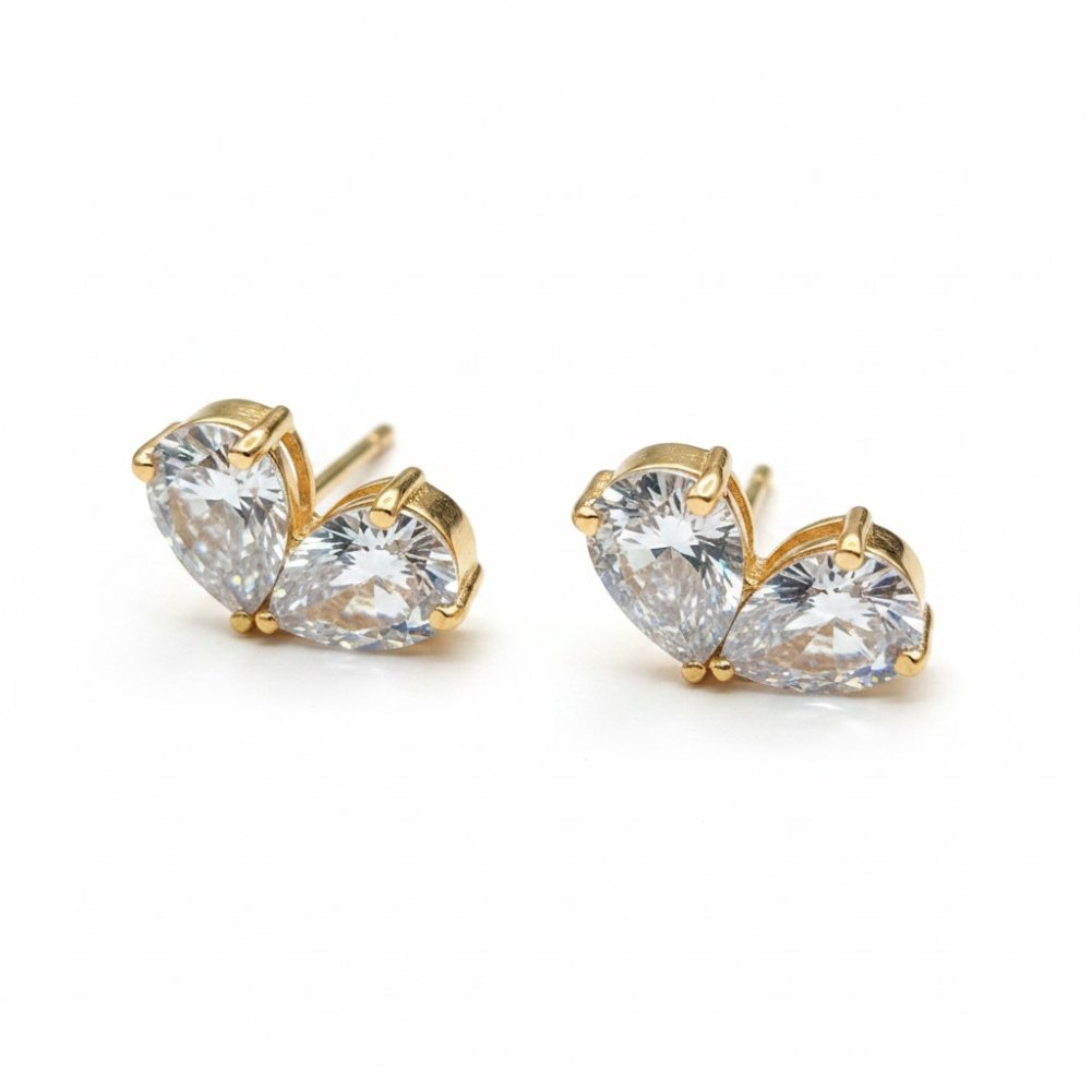 Dual Pear Wing Studs
