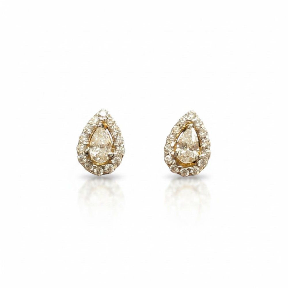 The Aurelia Pear Studs