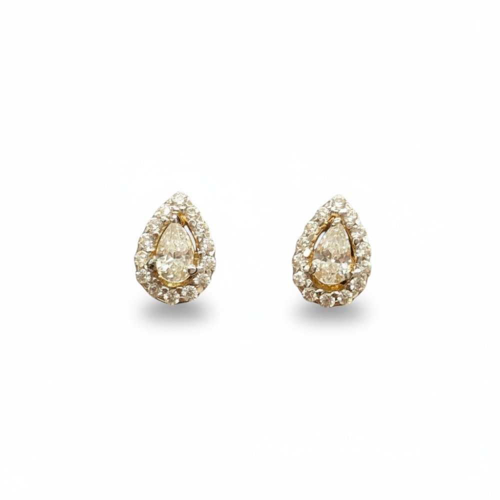 The Aurelia Pear Studs