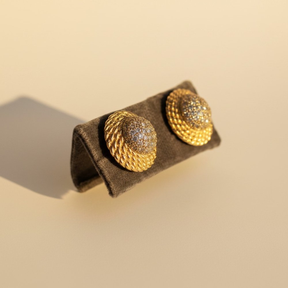Gilded Twist Studs`