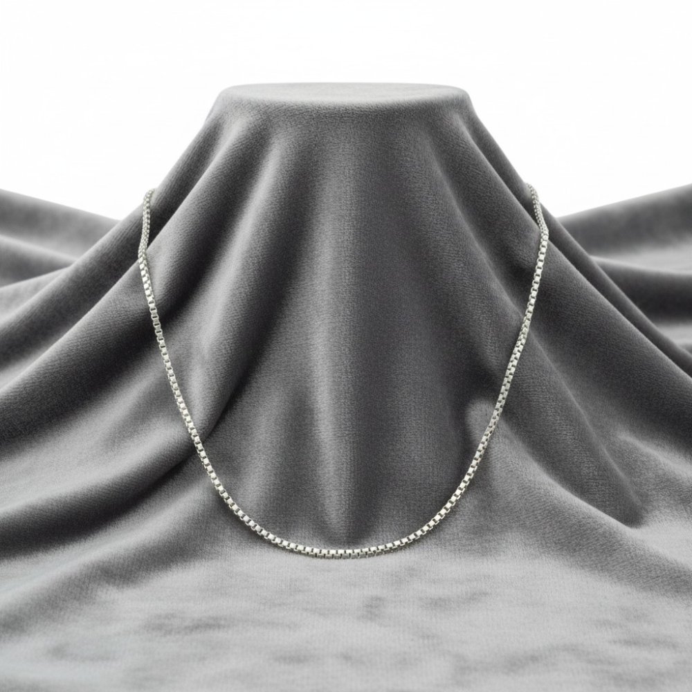 Sterling Classic Box Chain