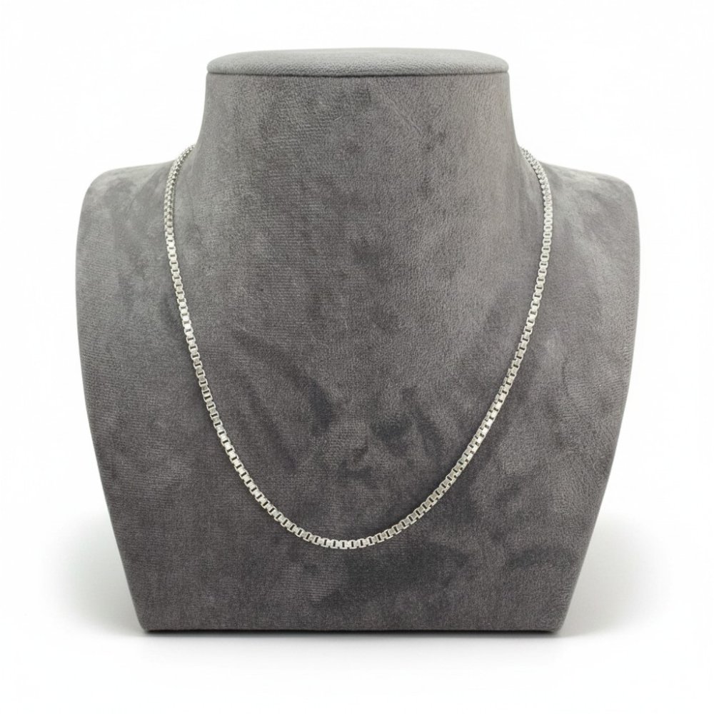 Sterling Classic Box Chain