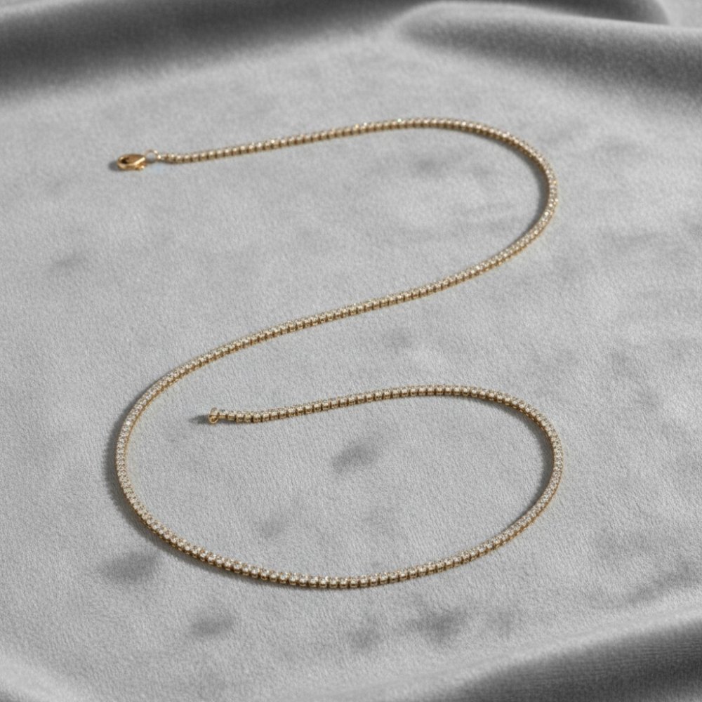 Classic Luxe Tennis Chain