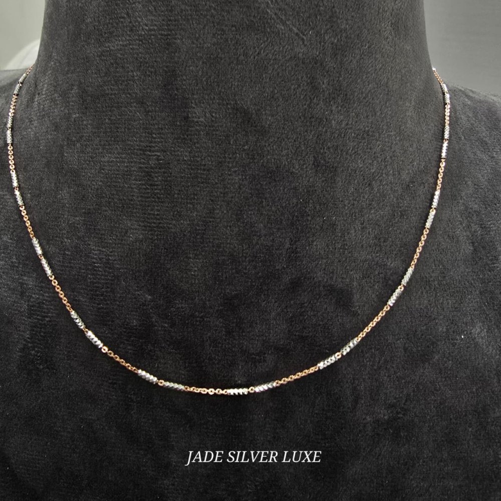 Glimmer Bar Delicate Station Necklace