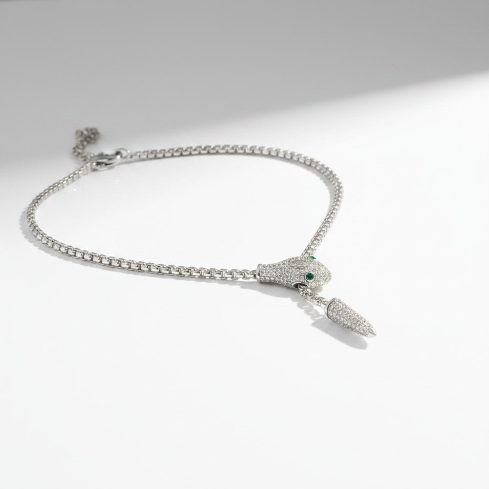 The Serpentine Lariat Necklace