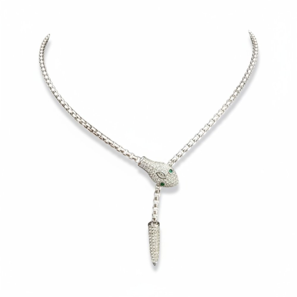 The Serpentine Lariat Necklace