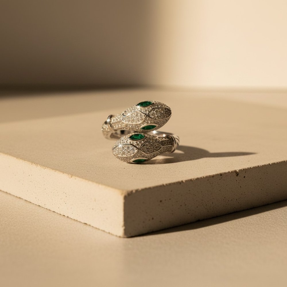 Serpentine Aura Bypass Ring