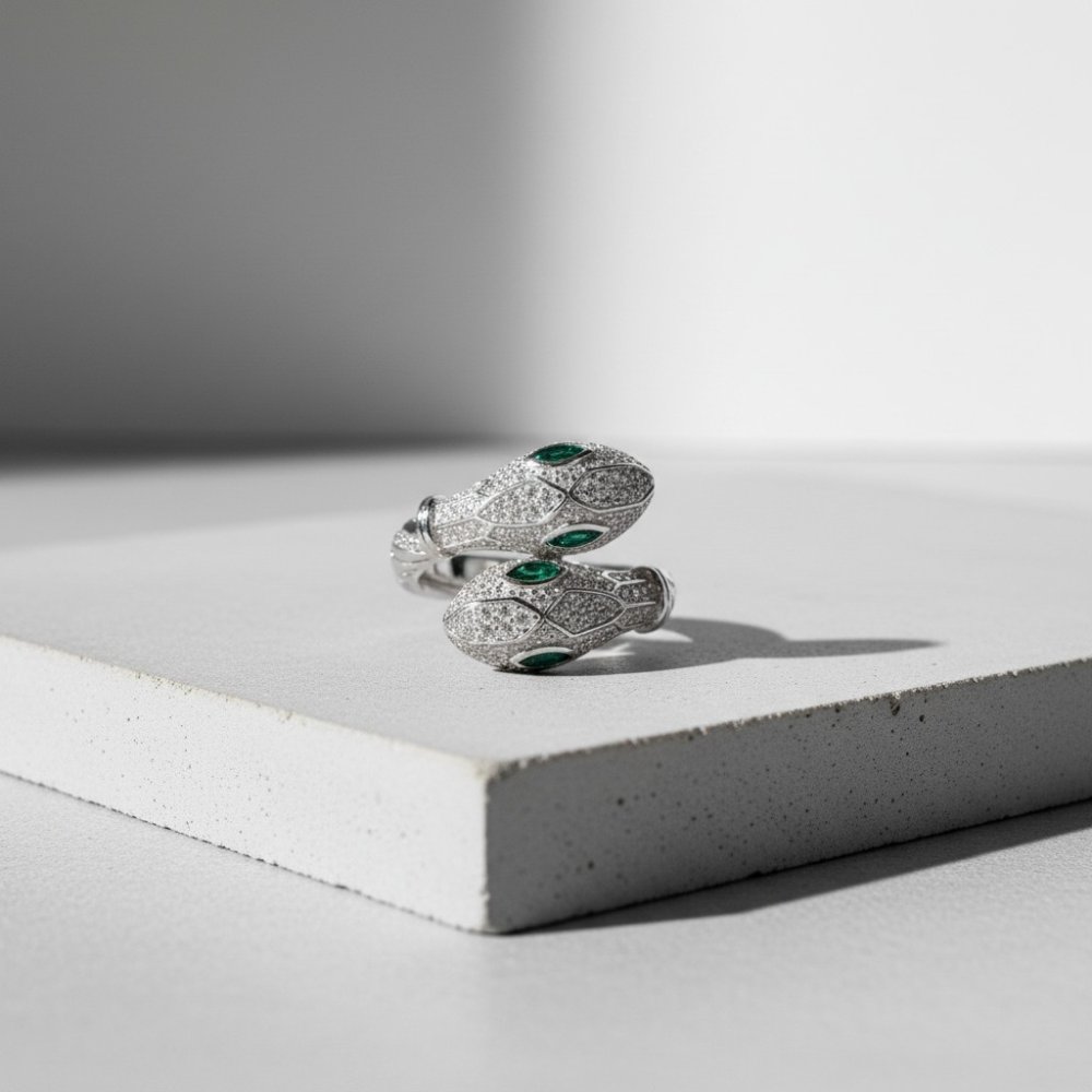 Serpentine Aura Bypass Ring