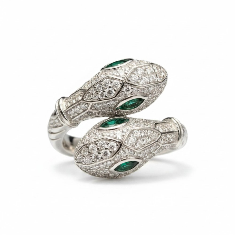 Serpentine Aura Bypass Ring