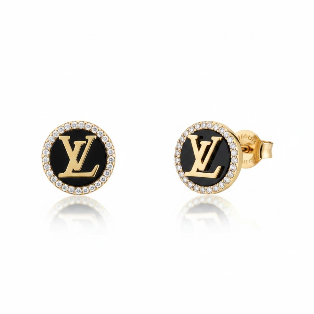 Classic Monogram Stud Earrings
