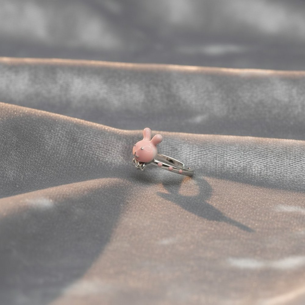 Miffy Pink Bunny Ring