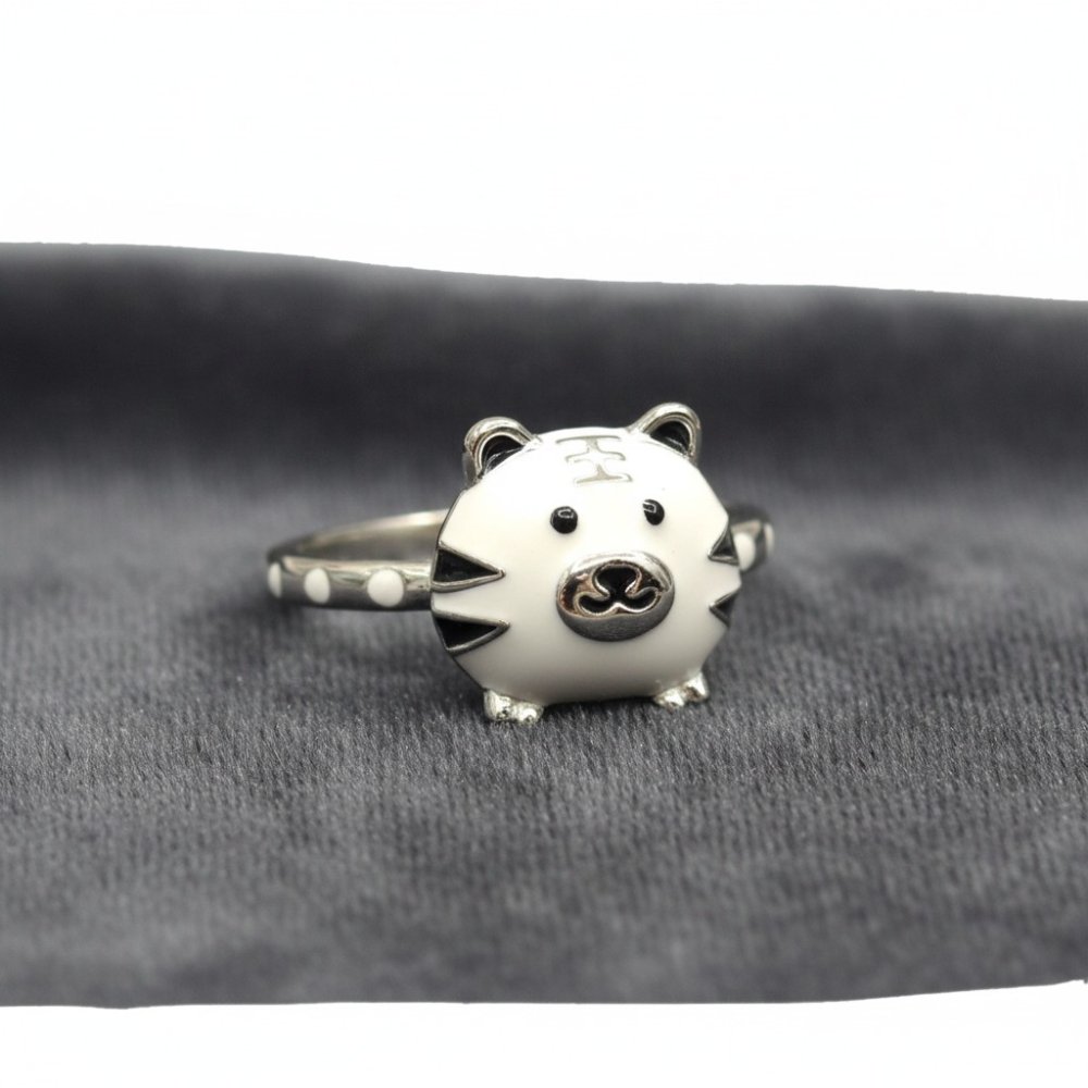 Little Tiger Silver Ring