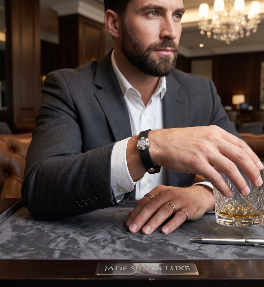 Hexa-Luxe Leather Band